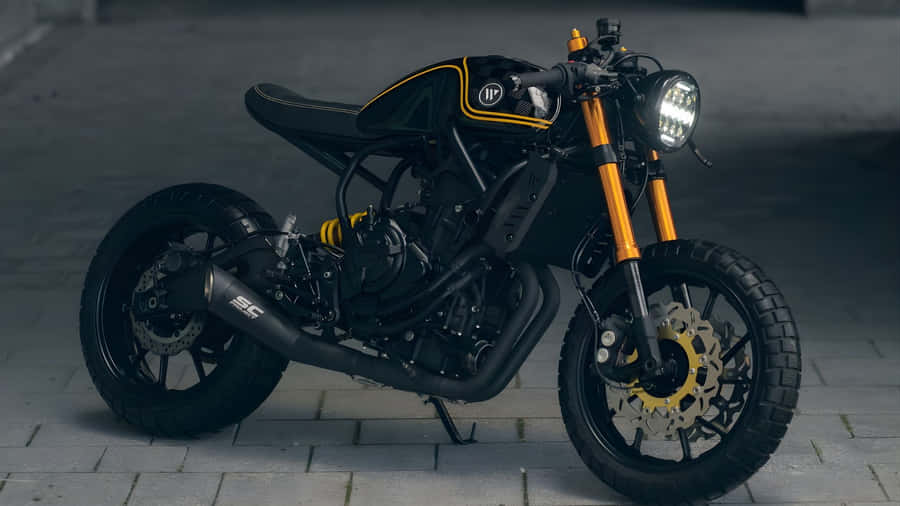Yamaha Mt 07 Custom Motorcycle Wallpaper