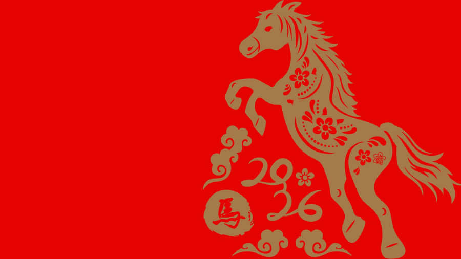 Year Of The Horse 2014 Wallpaper