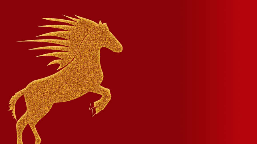 Year Of The Horse Symbol Wallpaper