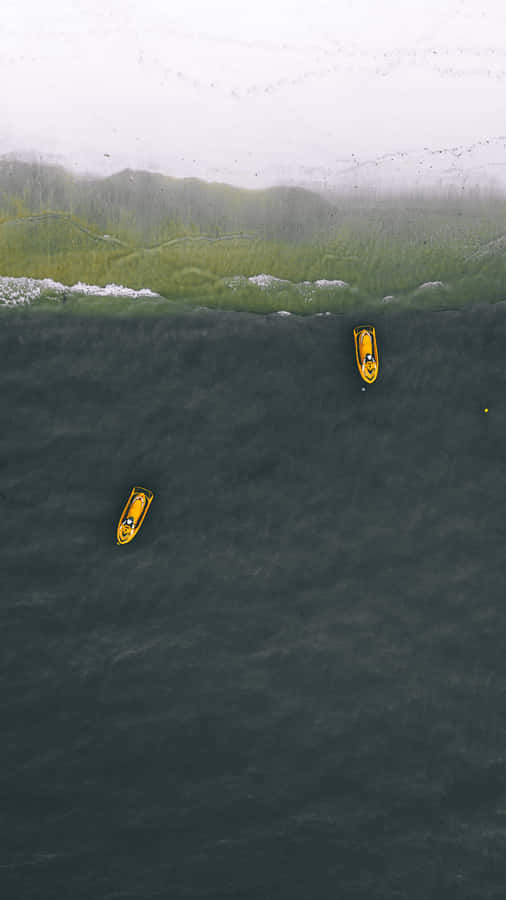 Yellow Jet Skis Wallpaper