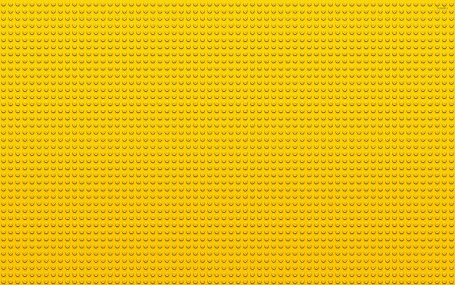 Yellow Lego Inspired Background Wallpaper