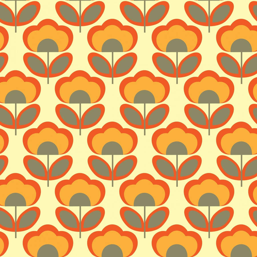 Yellow Vintage Aesthetic Drawing Wallpaper