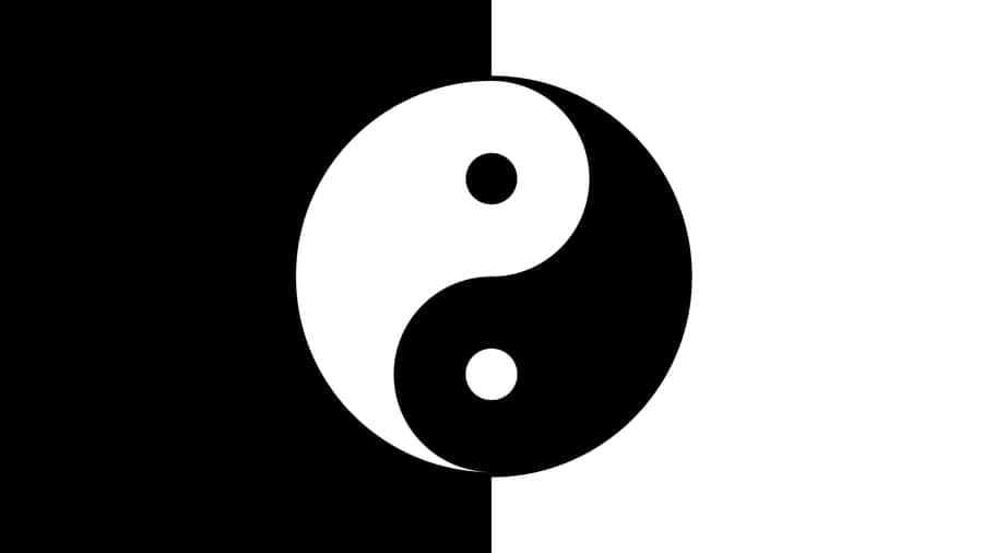 Yin Yang 4k Light And Dark Symbol Wallpaper