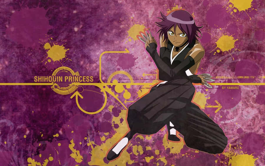 Yoruichi Shihoin In Her Iconic Form Wallpaper