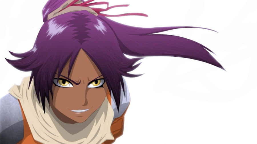 Yoruichi Shihoin, Looking Agile And Powerful Wallpaper