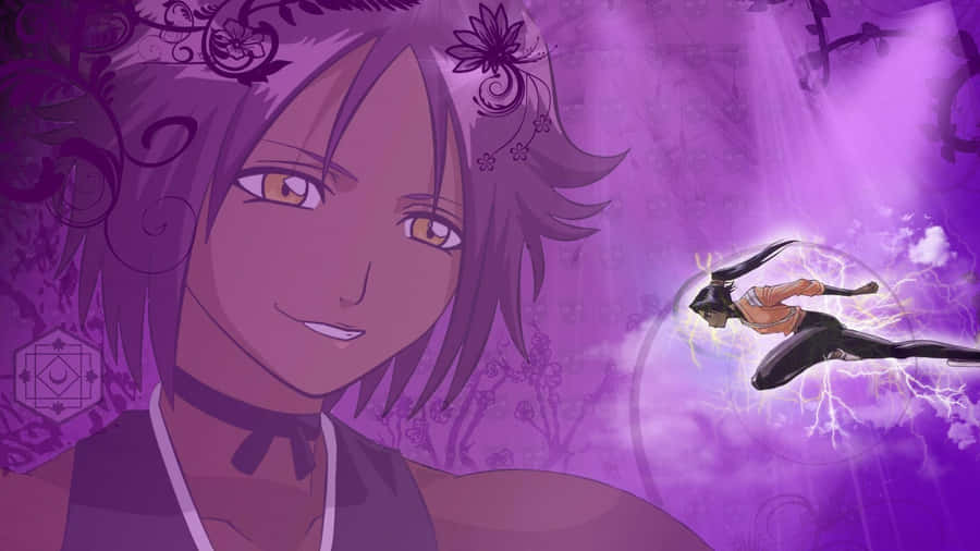 Yoruichi Shihoin Of The Bleach Series Wallpaper