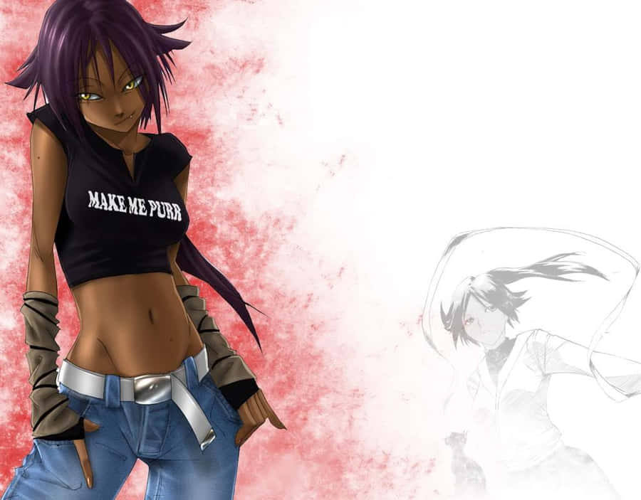 Yoruichi Shihoin, The Demon Flash Of Bleach Wallpaper