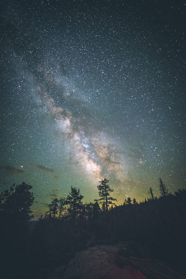 Yosemite Night Sky Wallpaper