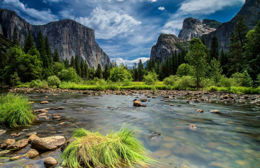 Yosemite_ Valley_ Serene_ River_ View.jpg Wallpaper