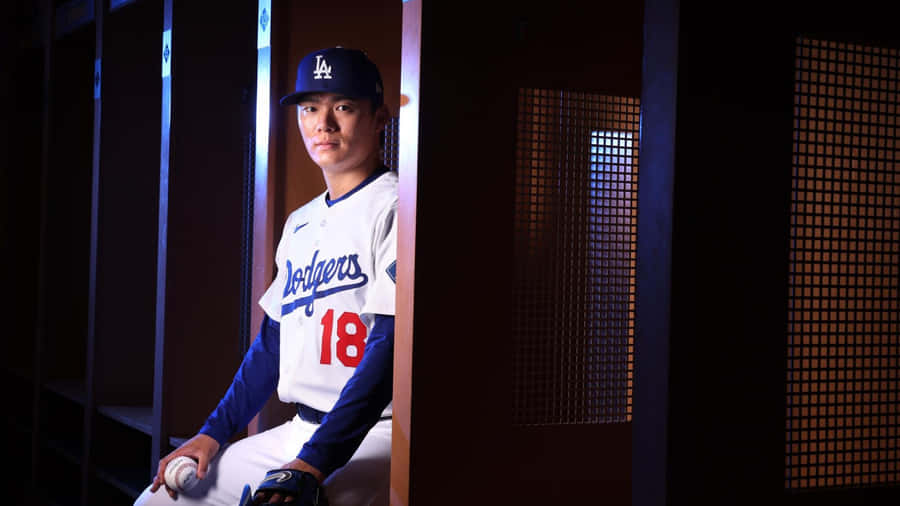 Yoshinobu Yamamoto Dodgers Debut Wallpaper