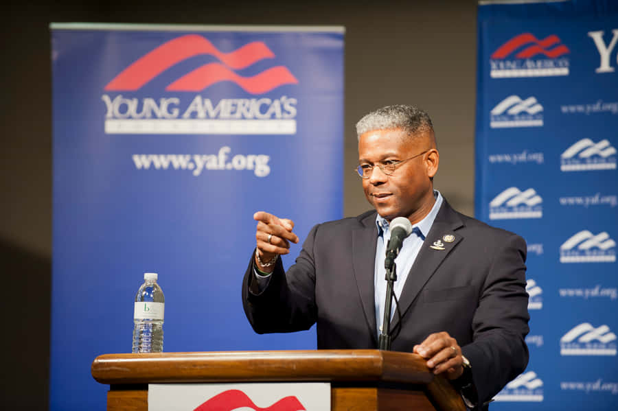 Young America's Speaker Allen West Wallpaper