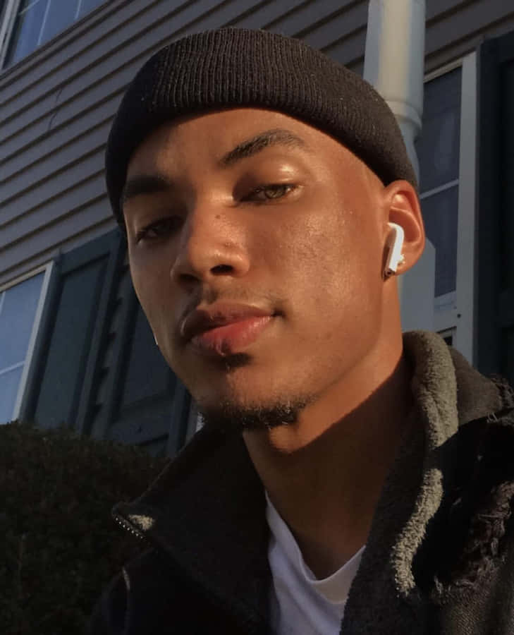 Young Man Sunset Portrait Wallpaper