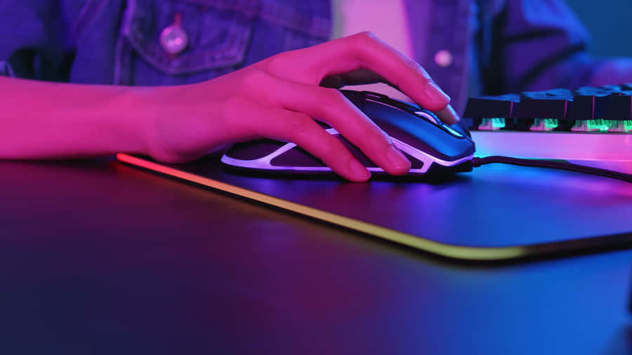 Your Game Is The Competition, Level Up With The Perfect Gaming Mouse. Wallpaper