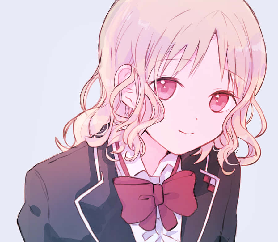 Yui Komori Anime Portrait Wallpaper