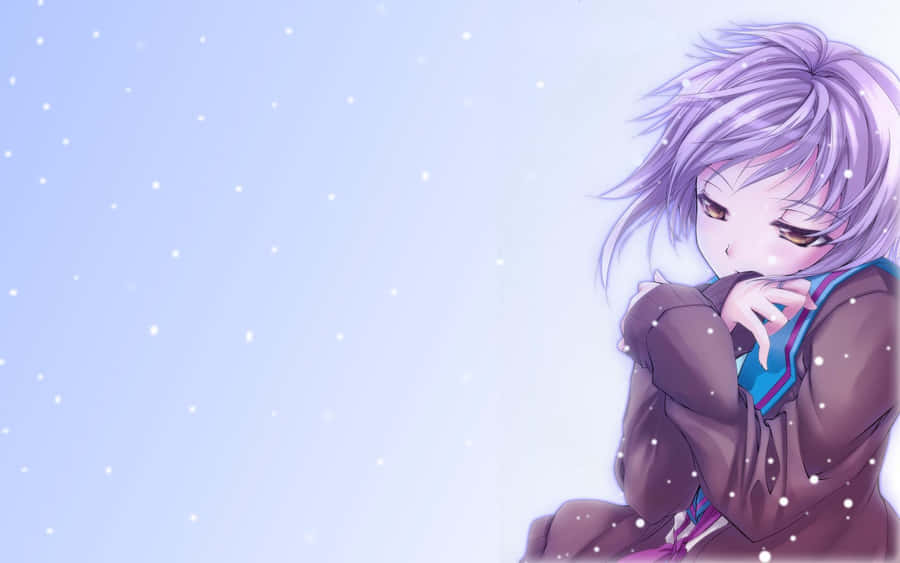 Yuki Nagato - The Mysterious And Intelligent Beauty Wallpaper