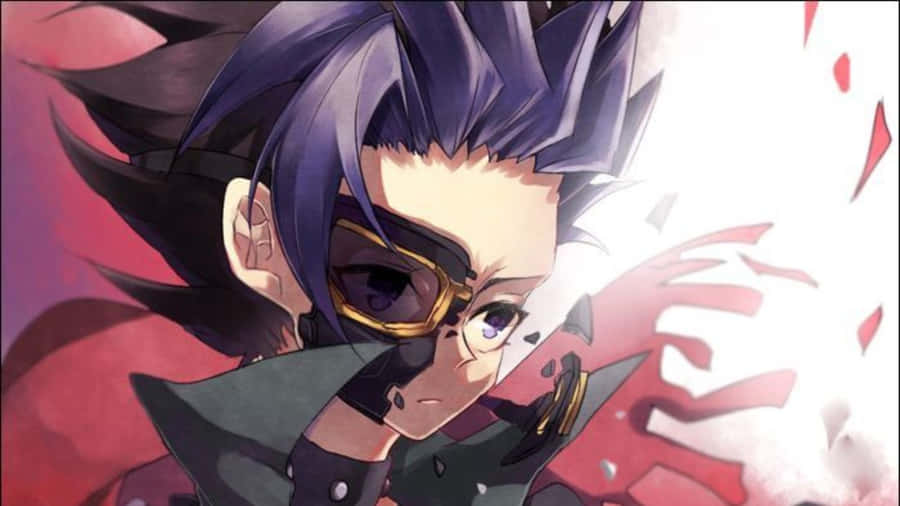 Yuto From Yu-gi-oh! Displaying His Character And Enthusiasm In A Captivating Wallpaper. Wallpaper