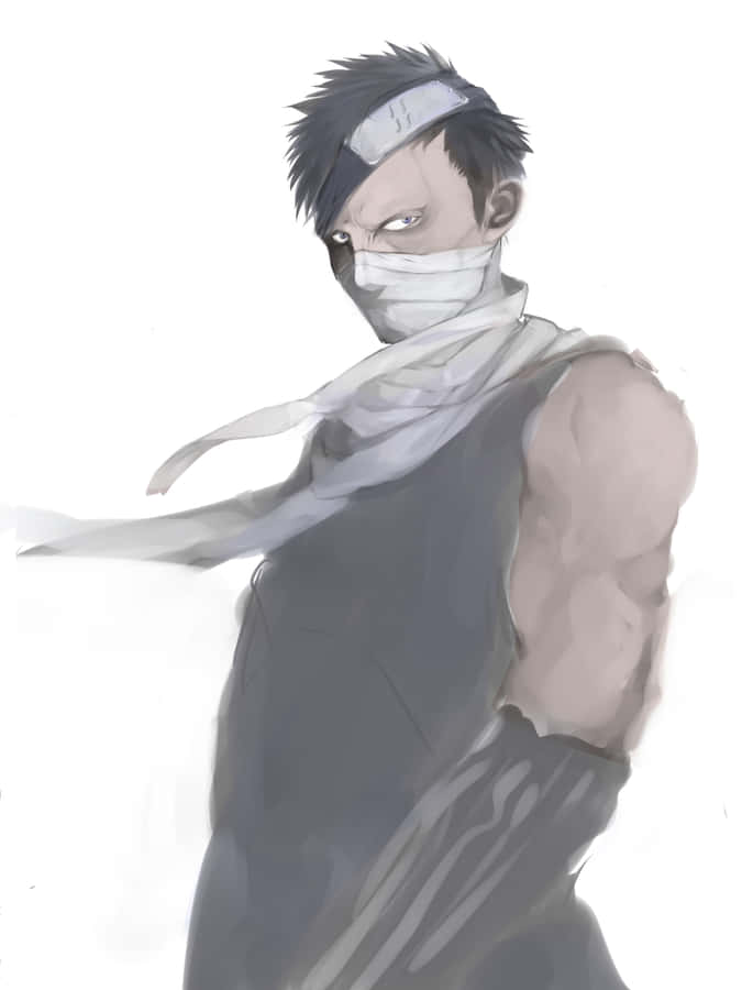 Zabuza Momochi Ninja Pose Wallpaper