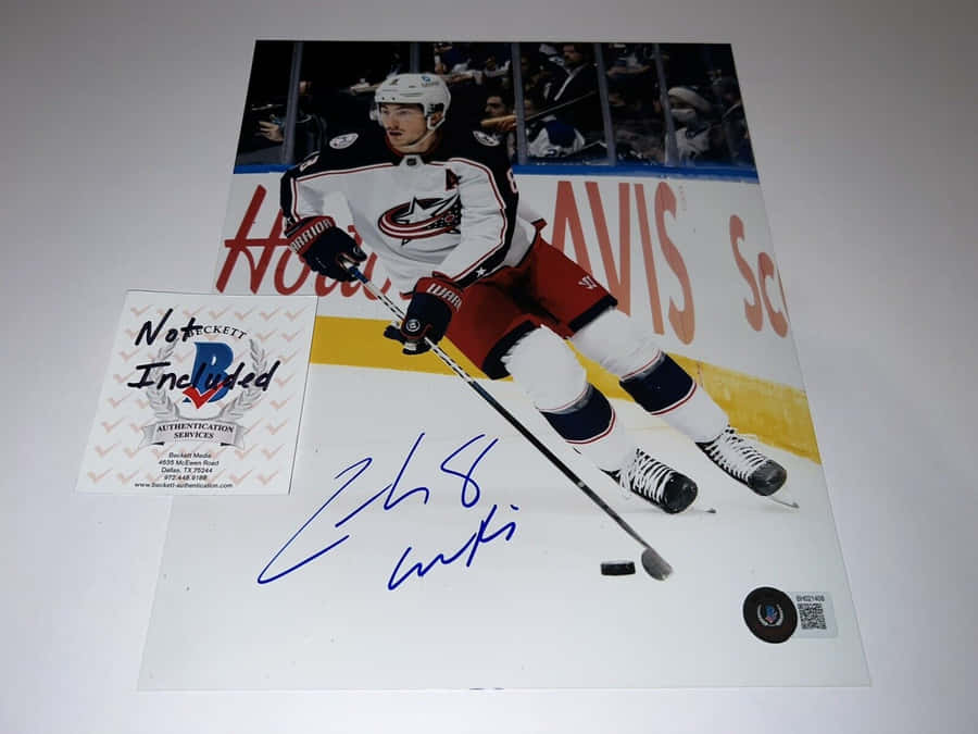 Zachary Werenski Poster Wallpaper