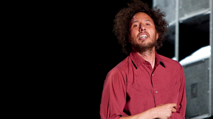 Zack De La Rocha Performing Live Wallpaper
