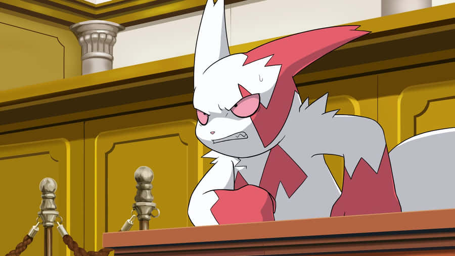 Zangoose In Court Wallpaper