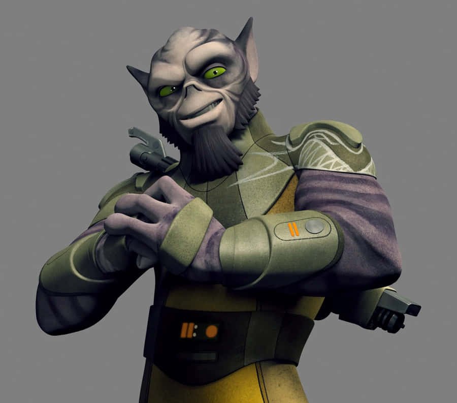 Zeb Orrelios, A Lasat Warrior And A Member Of The Rebel Alliance Wallpaper