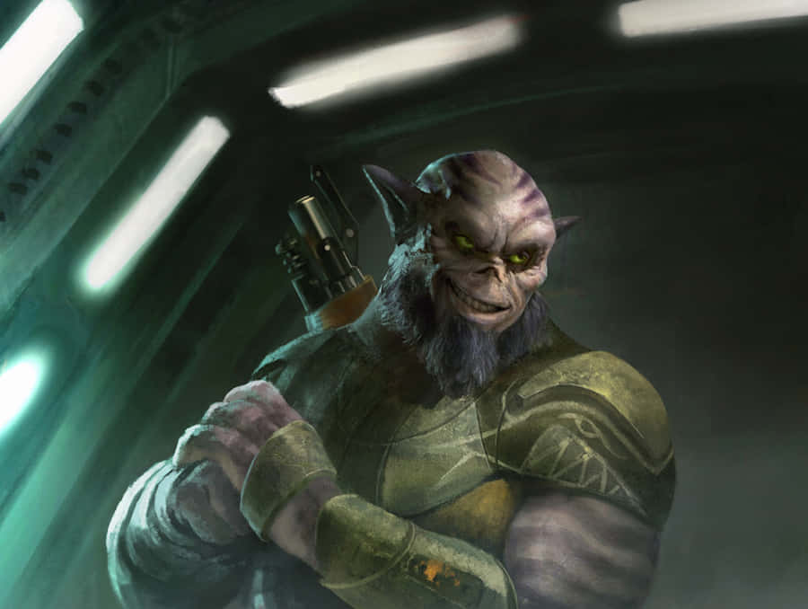 Zeb Orrelios Of Star Wars Rebels Wallpaper