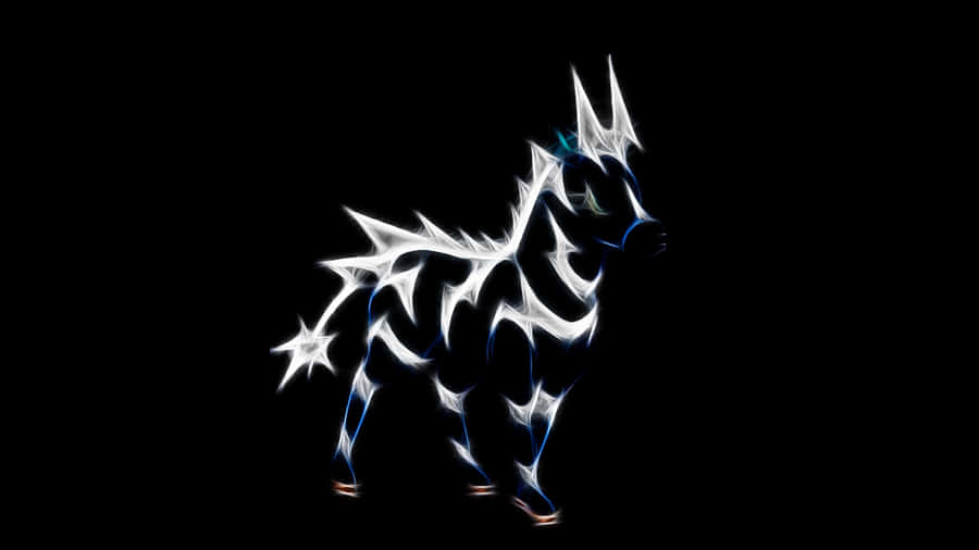 Zebstrika In Neon Lights Wallpaper