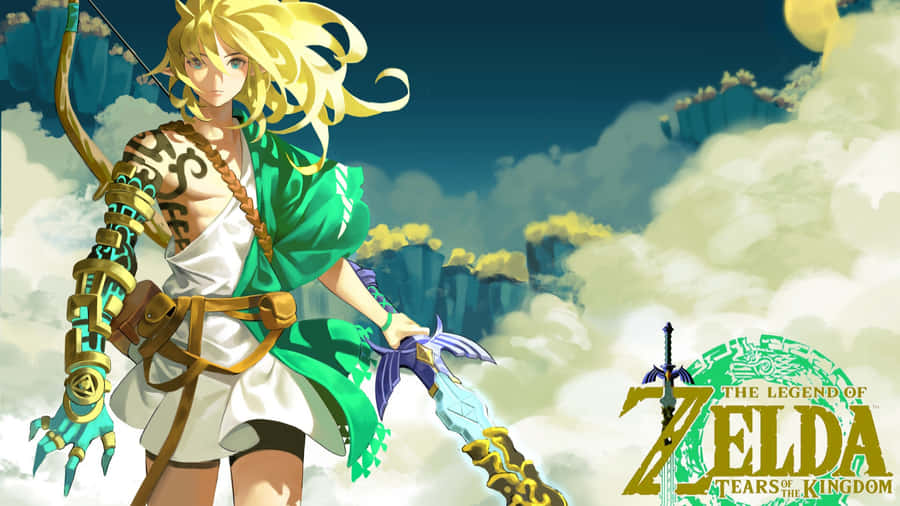 Zelda Tears Of The Kingdom Artwork Wallpaper