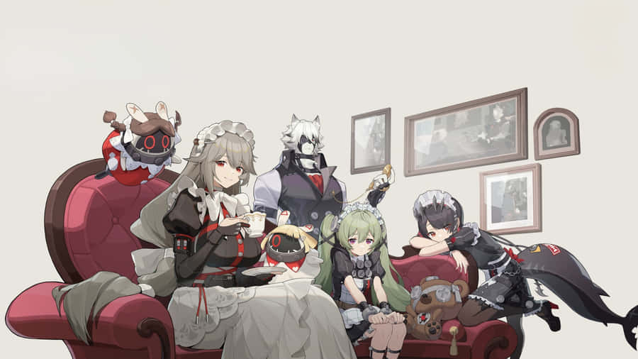 Zenless Zone Zero Character Gathering Wallpaper