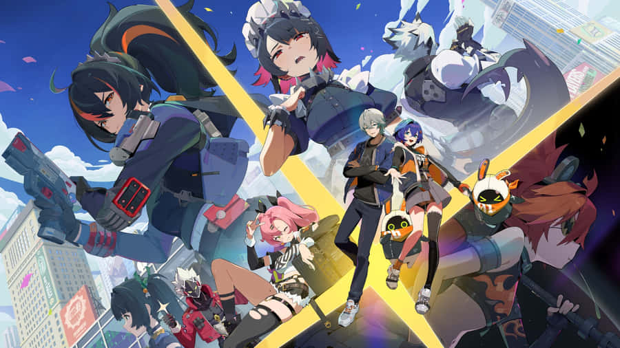 Zenless Zone Zero Characters Wallpaper