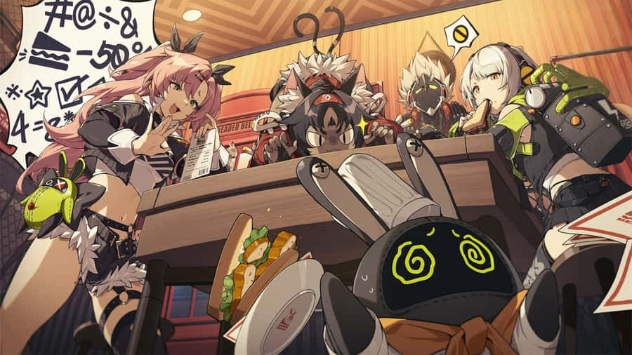 Zenless Zone Zero Team Strategy Wallpaper