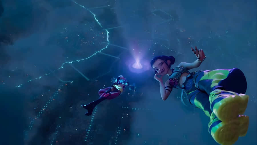 Zoey Kpop Demon Hunters Battle Wallpaper