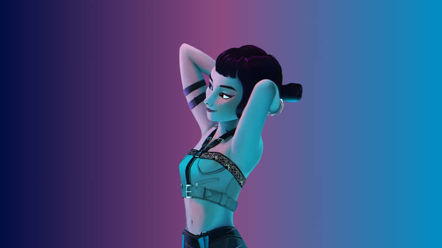 Zoey Kpop Demon Hunters Wallpaper