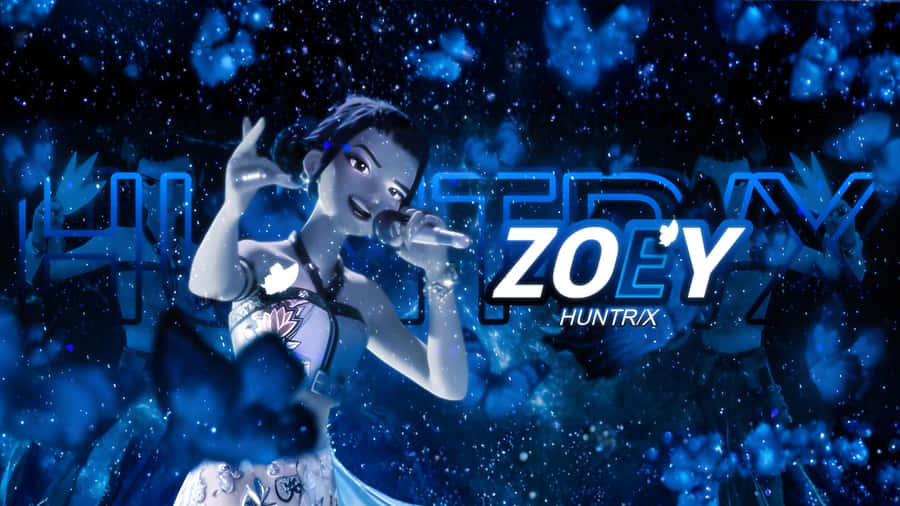 Zoey Kpop Demon Hunters Wallpaper