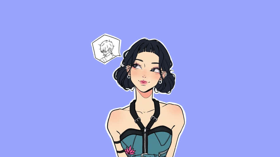 Zoey Kpop Demon Hunters Wallpaper