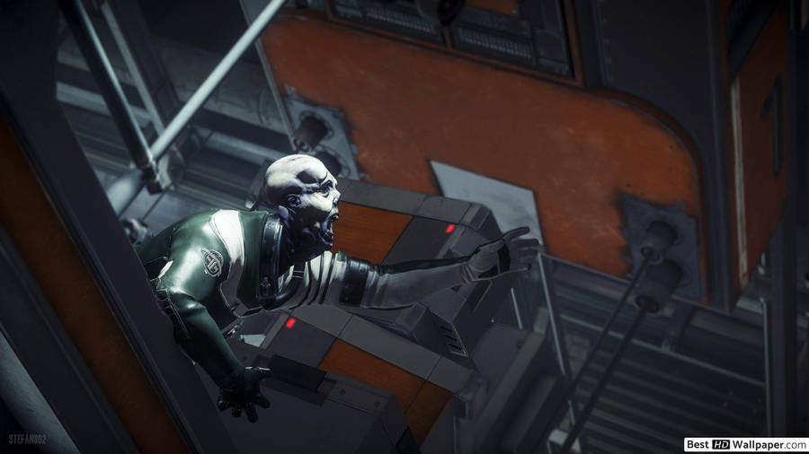 Zombie Astronaut - Strange New World Wallpaper