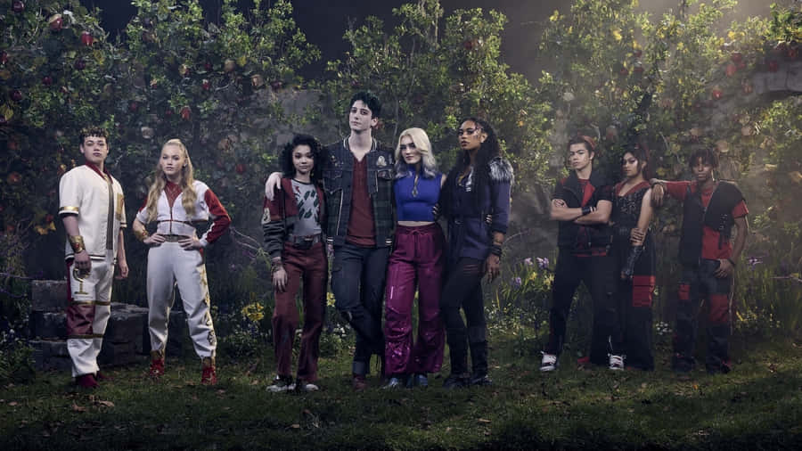 Zombies 4 Cast Group Wallpaper