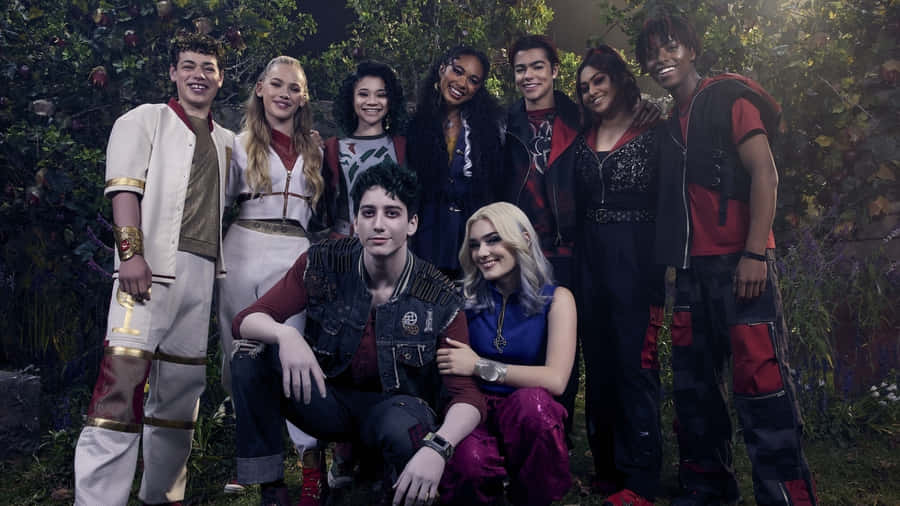 Zombies 4 Cast Reunion Wallpaper