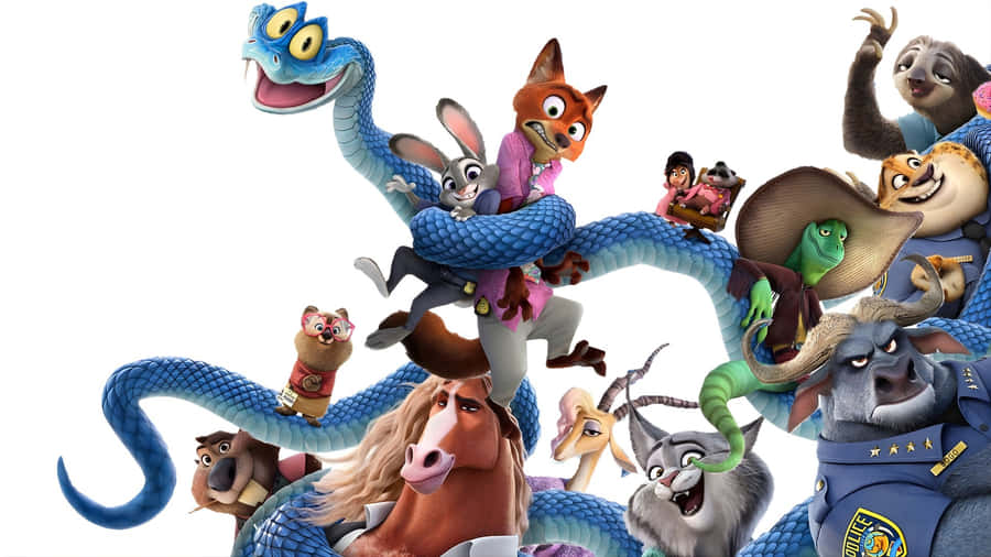 Zootopia 2 Character Ensemble Wallpaper