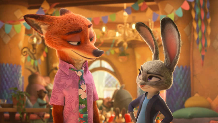 Zootopia 2 Character Reunion Wallpaper