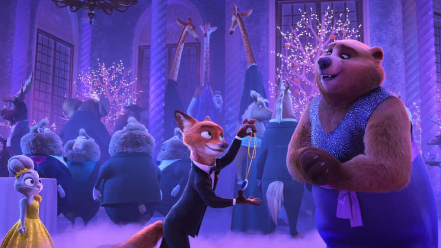 Zootopia 2 Festival Scene Wallpaper