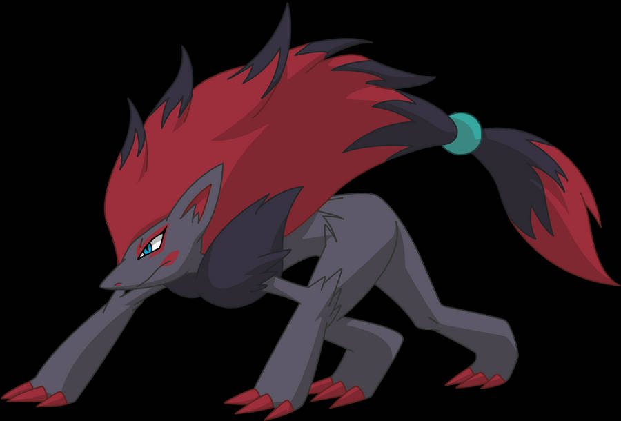 Zoroark In Crawling Position Wallpaper