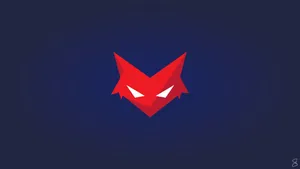 1280x720 Gaming With A Red Cat Wallpaper