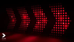 1280x720 Gaming With Red Arrow Lights Wallpaper