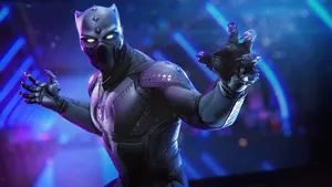1366 X 768 Marvel Black Panther Wallpaper