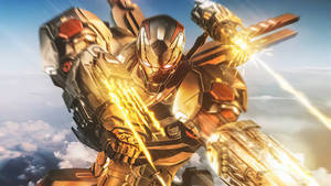 1366 X 768 Marvel War Machine Wallpaper
