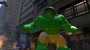 1920 X 1080 Avengers Lego Hulk Wallpaper