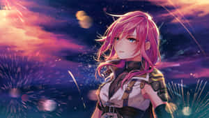 1920x1080 Anime Lightning Final Fantasy Xiii Wallpaper