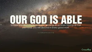 1920x1080 Hd Biblical 2 Corinthians 9:8 Wallpaper