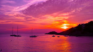 1920x1080 Hd Nature Ibiza Sunset Wallpaper